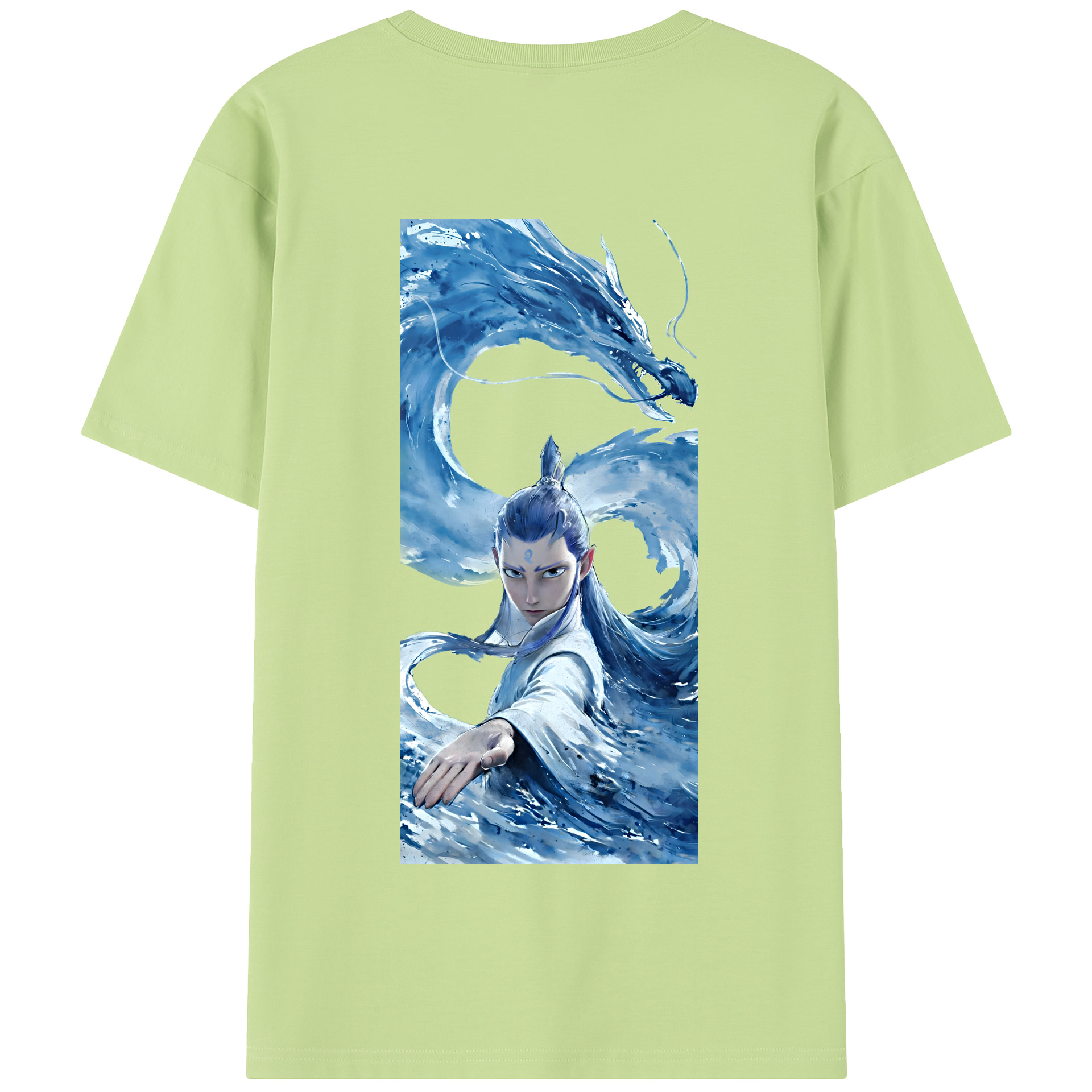 Ne Zha 2 ナタ 魔童の大暴れ 綿100％半袖Tシャツ（背面プリント）